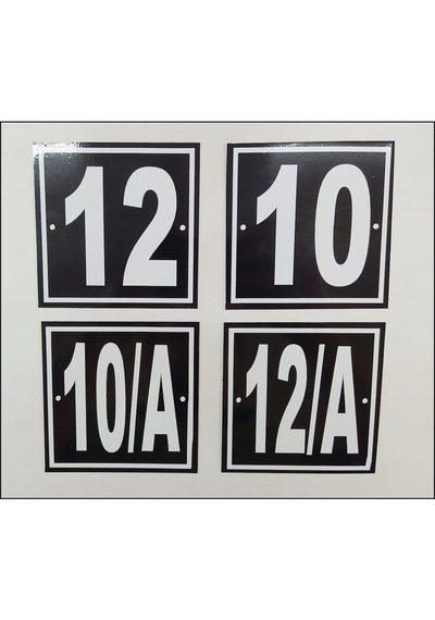 Kapı Numarası 10X10 Cm, Bina, Apartman, Işyeri Numarası (486548232)