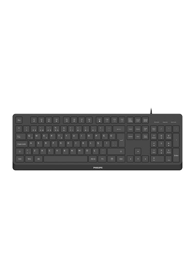 Philips Spk6238 Kablolu Türkçe Q Klavye Siyah