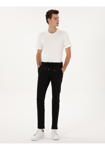 Pierre Cardin Erkek Siyah Pantolon Kanvas-chino 50317281-vr046 Siyah