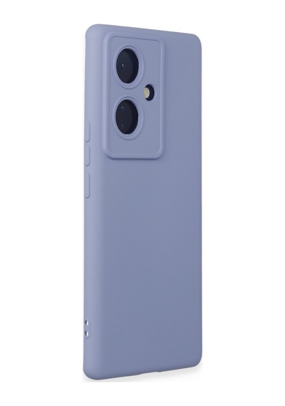 Vivo V29 Lite Uyumlu Kılıf Nano İçi Kadife Silikon - Lila