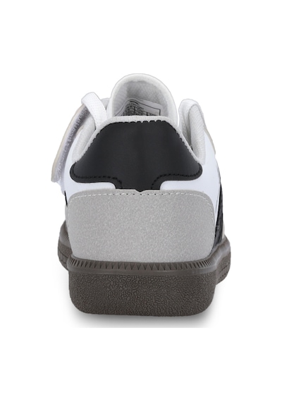 Slazenger Dodo Unisex Çocuk Cırt Cırtlı Beyaz / Siyah Günlük Spor Ayakkabısı Beyaz - Siyah