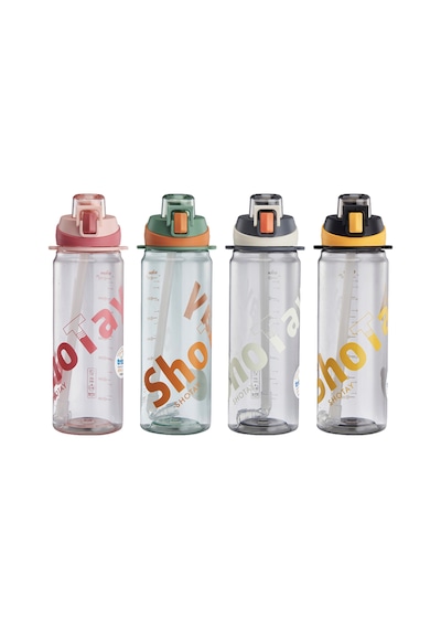 Shotay Handle Trıtan Matara Gri 900 Ml.