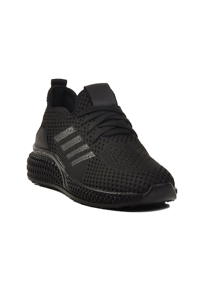 Siyah Hafif Triko Unisex Spor Ayakkabı Çok Renkli