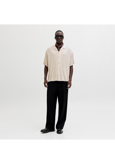Jack&jones Jeff Resort Solid Erkek Bej Gömlek