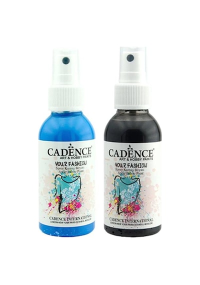 Cadence Sprey Kumaş Boyası 100ml 2li Set Diğer