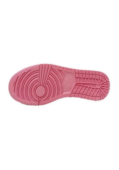 Callion 048 Deri Sneakers Kız Çocuk Spor Ayakkabı 31-35 Beyaz Pembe Su Yeşili Beyaz