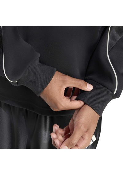 Black/owhıte Adidas Erkek Günlük Sweatshirt M Stadium Crw Jz2767 Siyah