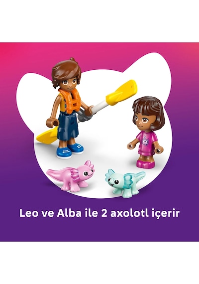 LEGO® Friends Axolotl Macera Teknesi 42681 -5 Yaş ve Üzeri Çocuklar için 2 Minifigür İçeren Yaratıcı Oyuncak Yapım Seti  (95Parça)