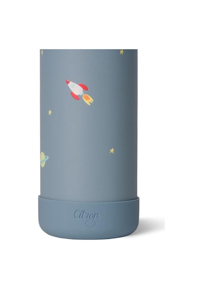 Citron 3 Katmanlı Paslanmaz Çelik Termos Seti 500 Ml - Spaceship Mavi