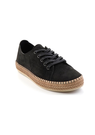 Bambi Siyah Kadın Espadril K01309230102 Siyah