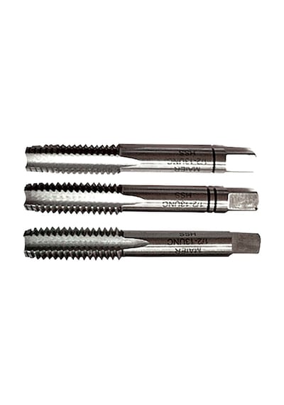Maier Dın 351 3 Parçalı Unc Hss El Kılavuzları Unc 1/4" X 20