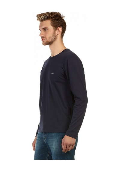 Vigoss Erkek Basıc Sweatshırt 44221-03370 Lacivert