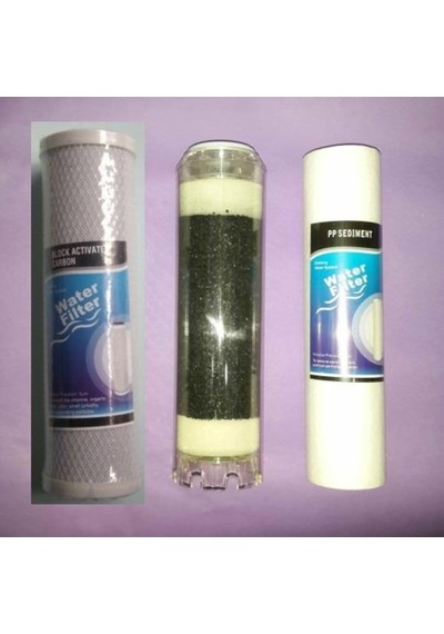 3 Lü Filtre Seti Çift Karbonlu Su Arıtma Cihazı 477872981