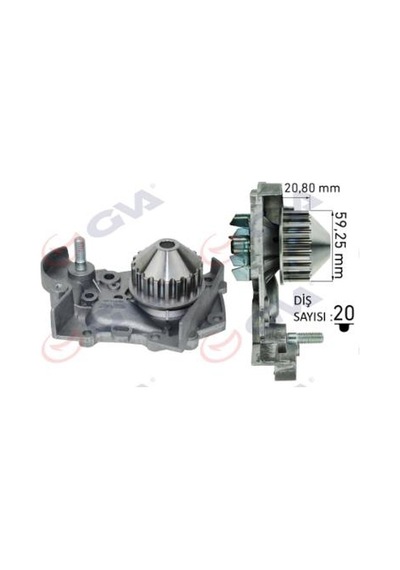 Devirdaim Gva 5212160 Renault Clio I 1990-1998 / 19 1988-1995
