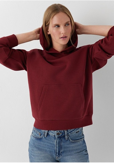 Mavi Kapişonlu Sweatshırt Koyu Bordo Bordo Kadın Sweatshirt M167299-85347