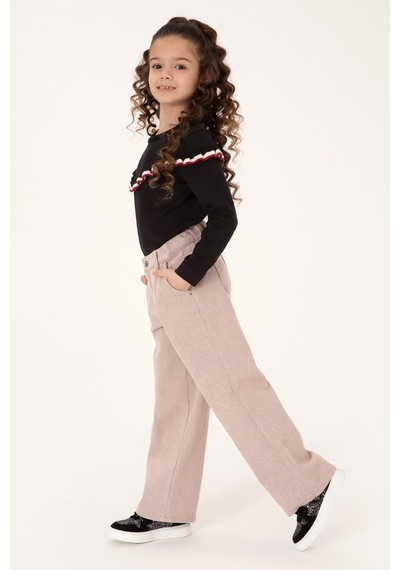 U.s. Polo Assn. Kız Çocuk Pudra Pantolon Jean 50314317-vr042