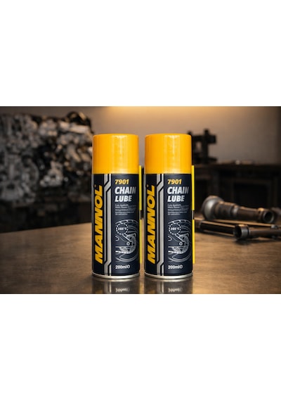 Zincir Yağlayıcı Sprey 200 Ml Chaın Lube 7901 2'li Set 2025 Üretimli