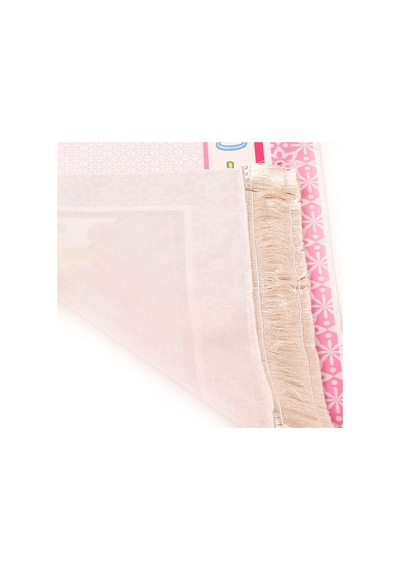Çocuk Seccadesi Aksa Pembe 82 45 Cm 110 Gr - Tesbih Hediyeli Çok Renkli