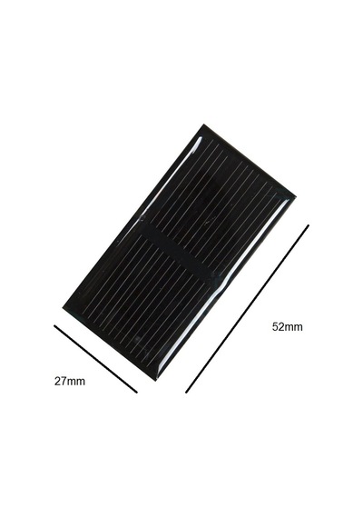 Güneş Paneli - Solar Panel 1.5v 100ma 52x27mm