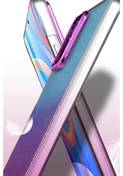 Xiaomi Redmi Note 11 Pro Uyumlu Glossy Kapak - Çöl Titanyum