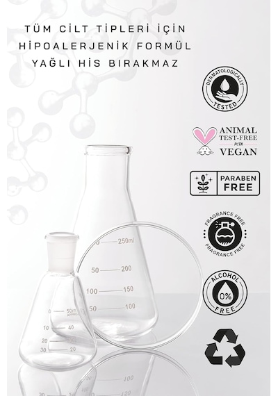 Ultra Hyaluronik Asit Moleküllü Yoğun Nemlendirme, Dolgun Görünüm Ve Sıkılaştırma Etkili Cilt Bakım Serumu 50ml Tüm Ciltler İçin