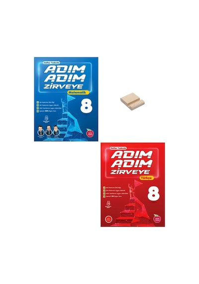 Lgs 8. Sınıf Adım Adım Matematik Ve Türkçe Konu Anlatımlı
