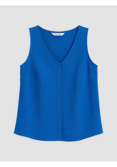 Lcw Everyday Lacivert V Yaka Fitilli Bluz
