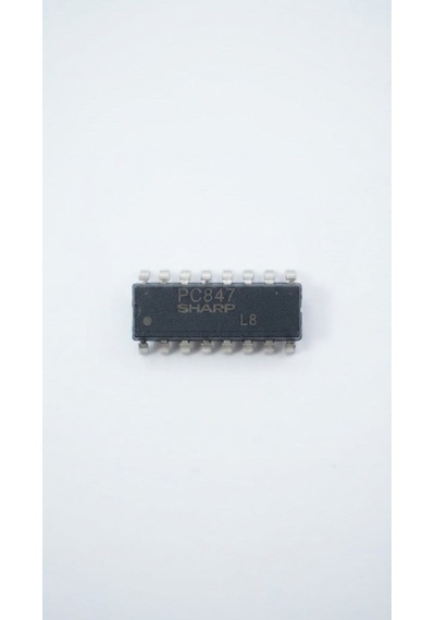 19 Adet Pc847 - Sharp 4 Kanallı Optokuplör / Optoizolatör Entegresi Dıp-16 Çip