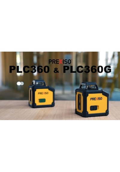 Prexiso PLC360G 360 Lazer Terazi Yeşil Çizgi Lazeri Hizalama