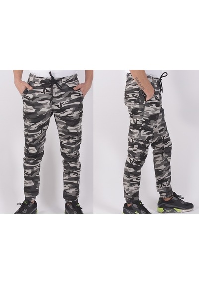 Bel-Paça Lastikli,Cepli Kamuflaj Pantolon-91000-1