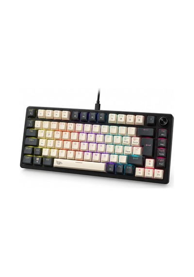 %75 Kablolu Rgb Mekanik Gaming Klavye, Türkçe Q, Blue Switch Kb-09