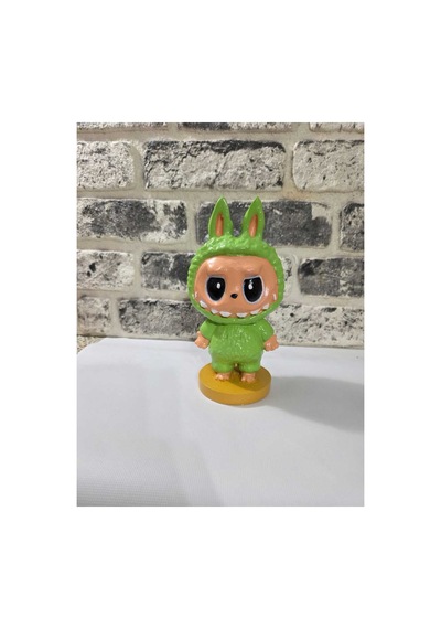 Labubu Biblo Figür-labubu 22 Cm Fıstık Yeşil