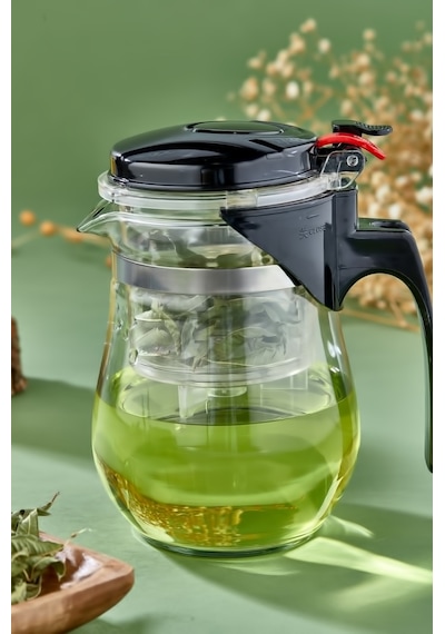 Bitki Çay Demliği French- Press 500 Ml Bitki Çay Demliği