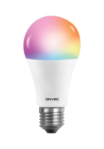 Onvec 2gen Tuya Wifi+bluetooth Destekli 9 W Rgb Çok Renkli Akıllı Led Ampul, 2.4 Ghz, Onvec, Amazon Alexa Ve Google H Diğer