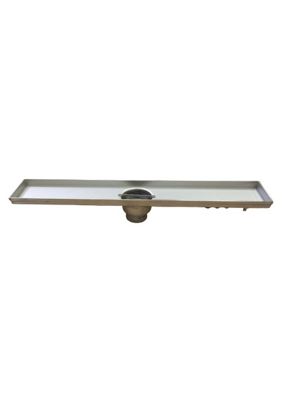Acoflexdrain Pslnmz Çelik Duş Kanalı 58.5Cm Seramik Uyumlu Izgara