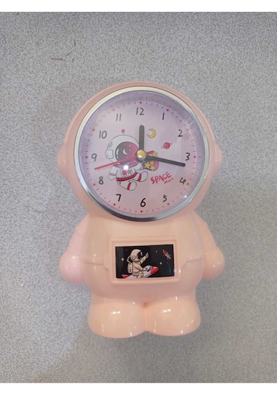 Astronot Model Çalar Saat Yavruağzı - 642095190 Yavruağzı