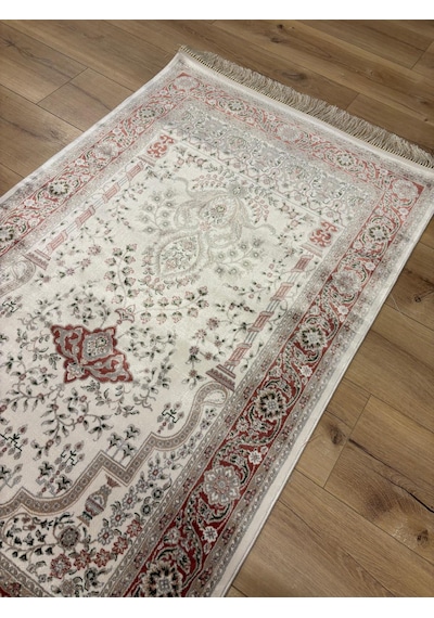Tuğra İpek Seccade Halı %100 Bambu Doğal İplik 80x125 Cm