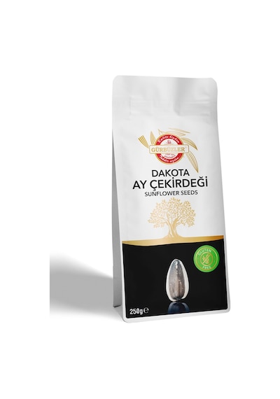 Gürbüzler Glutensiz Dakota Ay Çekirdeği Kavrulmuş Tuzlu 250 G