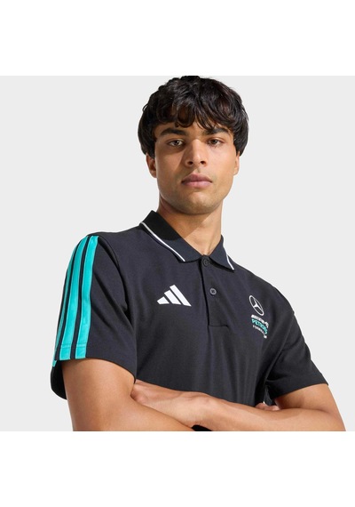 Adidas Mercedes Amg Petronas Formula One Team Erkek Siyah Polo Tişört Ke8165 Siyah