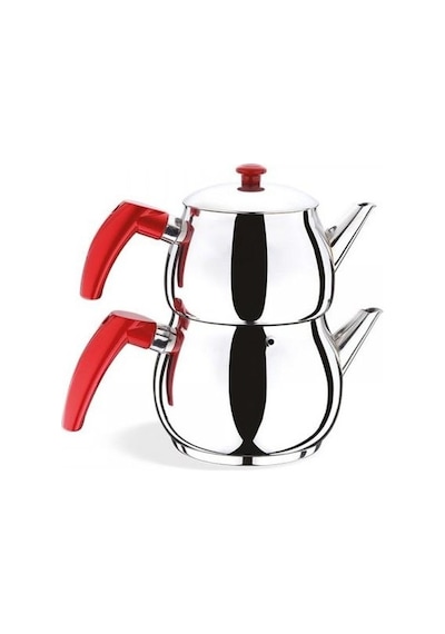 Royal Çaydanlık R-218 Küre Aile Elma Sekeri Bakalit Inox