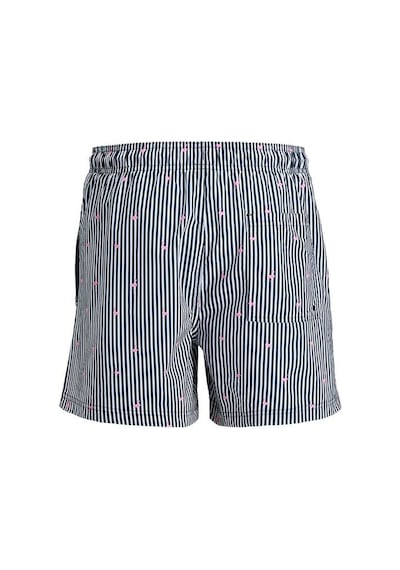 Jack&jones Jack Jones Şort Mayo Maui Breeze Mini Stripe Lacivert