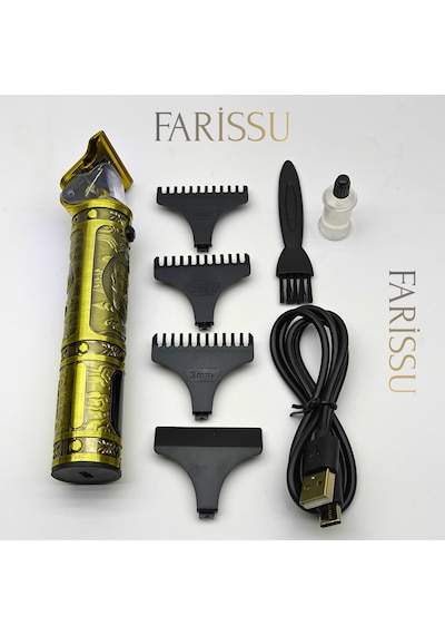 Dearling Rf-1863 Antika Tasarım Profesyonel Kablosuz Saç Sakal Traş Makinesi Dearling Rf-1863 Antika Tasarım Profesyonel Kablosuz Saç Sakal Traş Makinesi