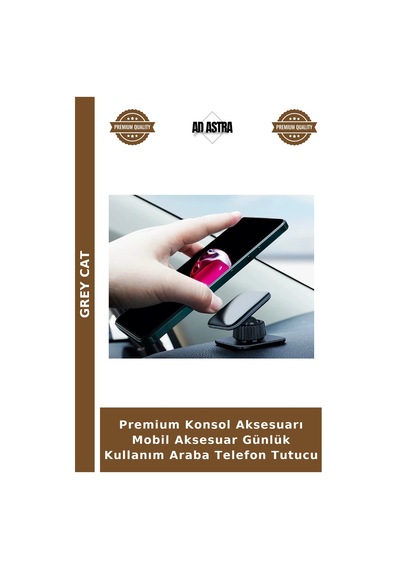 Premium Konsol Aksesuarı Mobil Aksesuar Günlük Kullanım Araba Telefon Tutucu
