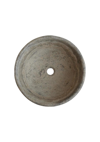 Tezgah Üstü Gümüş Mermer Lavabo