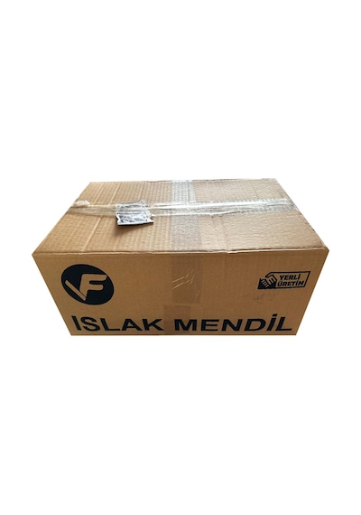 Tek Kullanımlık Islak Mendil Paket - Metalize Baskılı Poşet 1000 Adet - Koli 1000'li Set