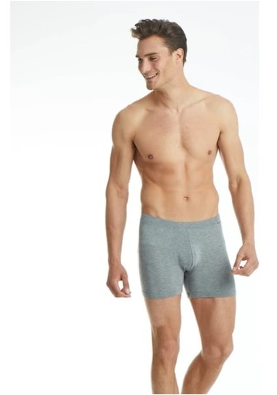 Blackspade 9313 Erkek Silver Gri Boxer Gri Melanj