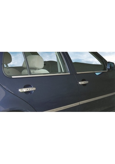 Vw Golf 4 Cam Çıtası 1998-2004 4 Parça Paslanmaz Çelik Krom
