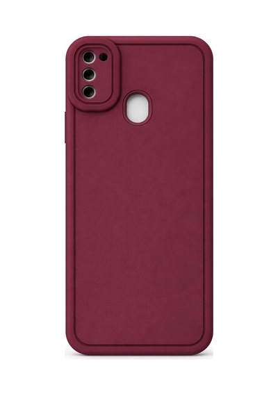 Samsung Galaxy  M21 Ve M30s Uyumlu Kamera Çıkıntılı Mat Silikon Telefon Kılıfı Resimdeki
