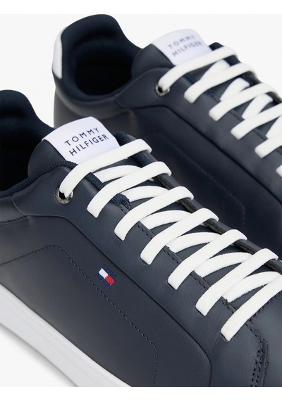 Tommy Hilfiger Icon Court Hafif Essential Erkek Mavi Sneaker Fm0fm05678dw5 Mavi