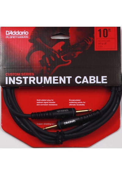 Planet Waves Pwg10 Klasik Seri Kablo 3 Metre 10ft Mono - Günlük Kullanım İçin Esnek Ve Sağlam Yapı